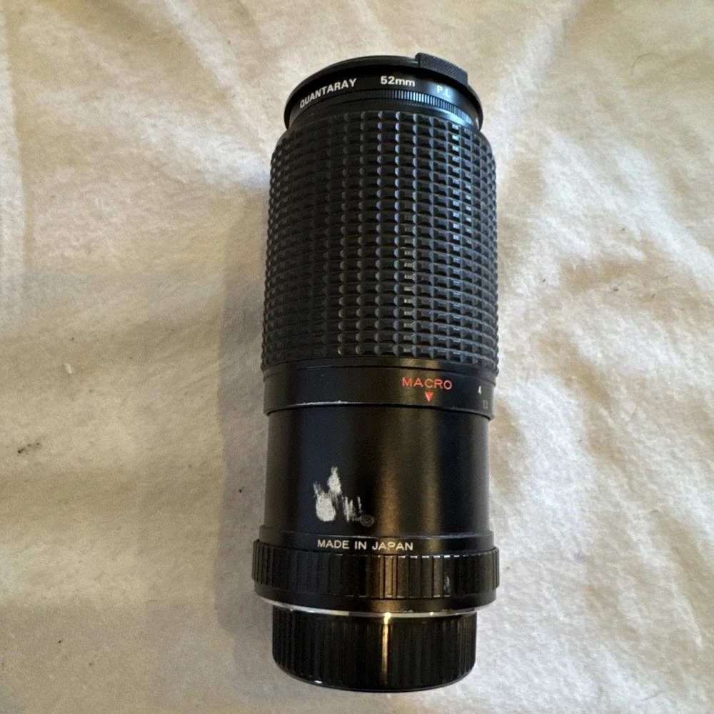 Ozunon MC Auto Tele Zoom f/1:4.5 75-200mm For Canon Lens With Bag Tested